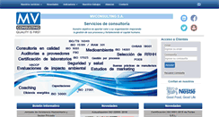 Desktop Screenshot of mvconsulting.com.ar